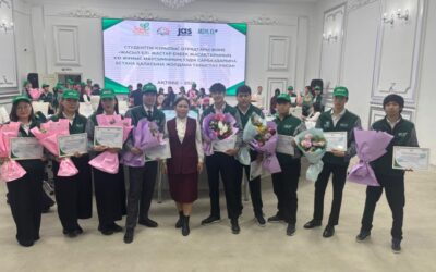 Награждены отличники трудового отряда «Жасыл ел»